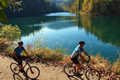 Biking and Trekking