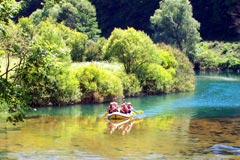 Rafting on Una river